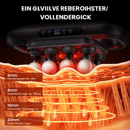 Finezo Pro™ | Rotlichttherapie Tiefe Gewebe Massagegerät mit 16 Köpfen - Finezo.de