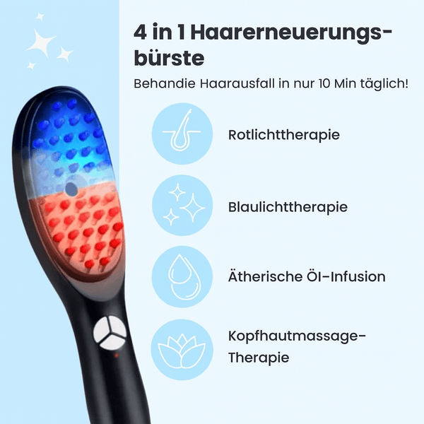 Luminé | 4 in 1 Haarauffrischungsbürste - Finezo.de