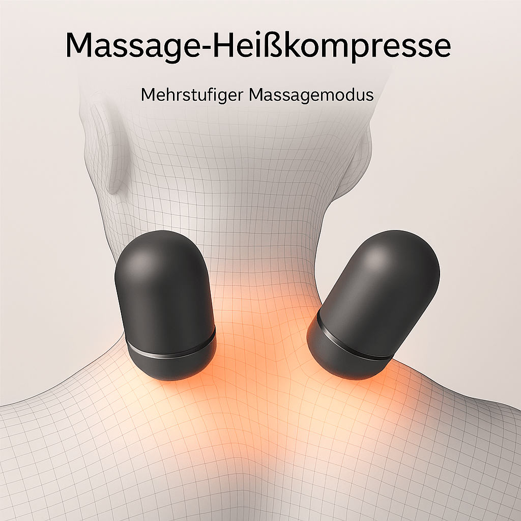 Zuri™ | 3 - in - 1 - Nackenmassagegerät | 50% RABATT - Finezo.de