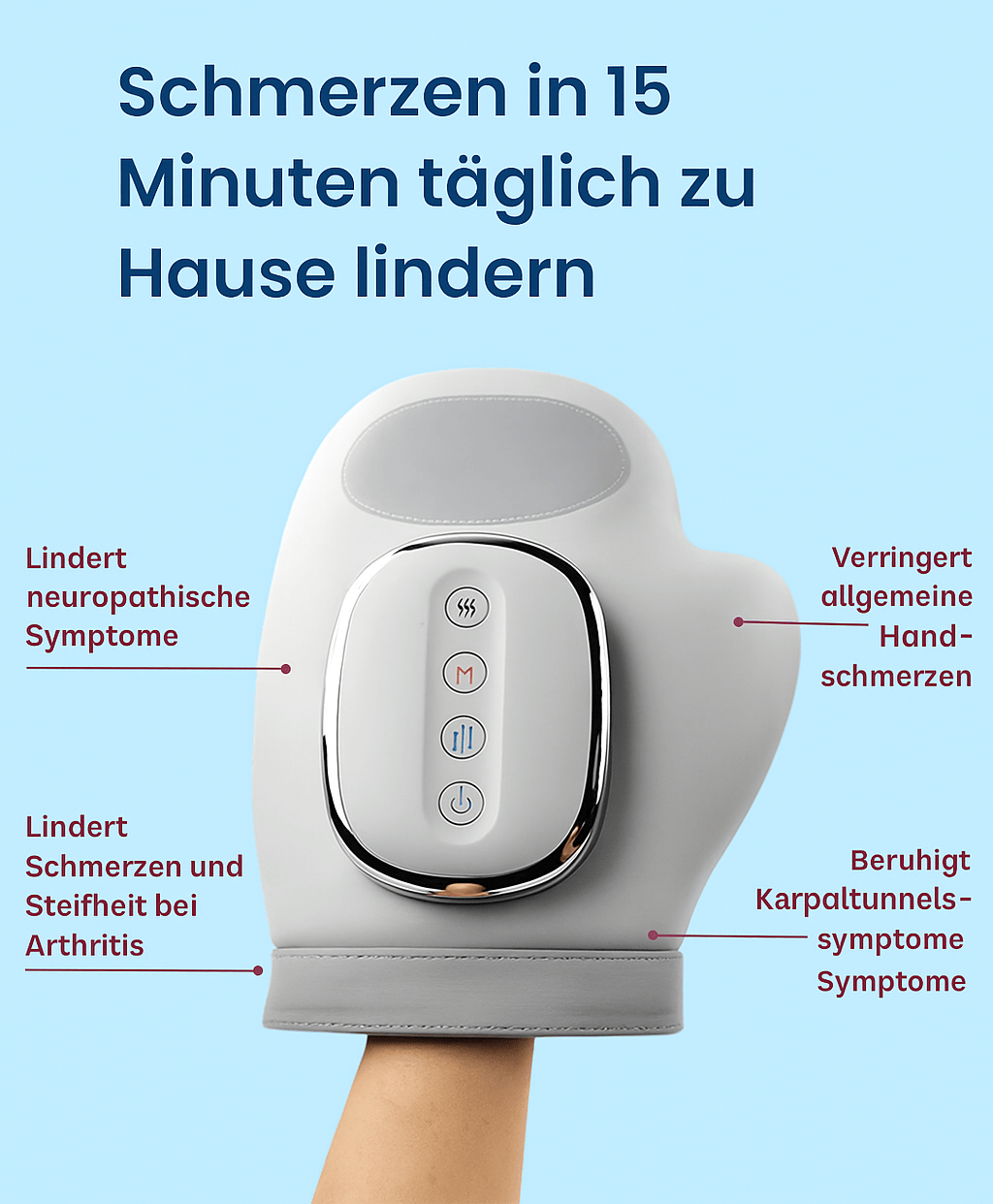 Finezo™ 3 - in - 1 - Handmassagegerät - Finezo.de