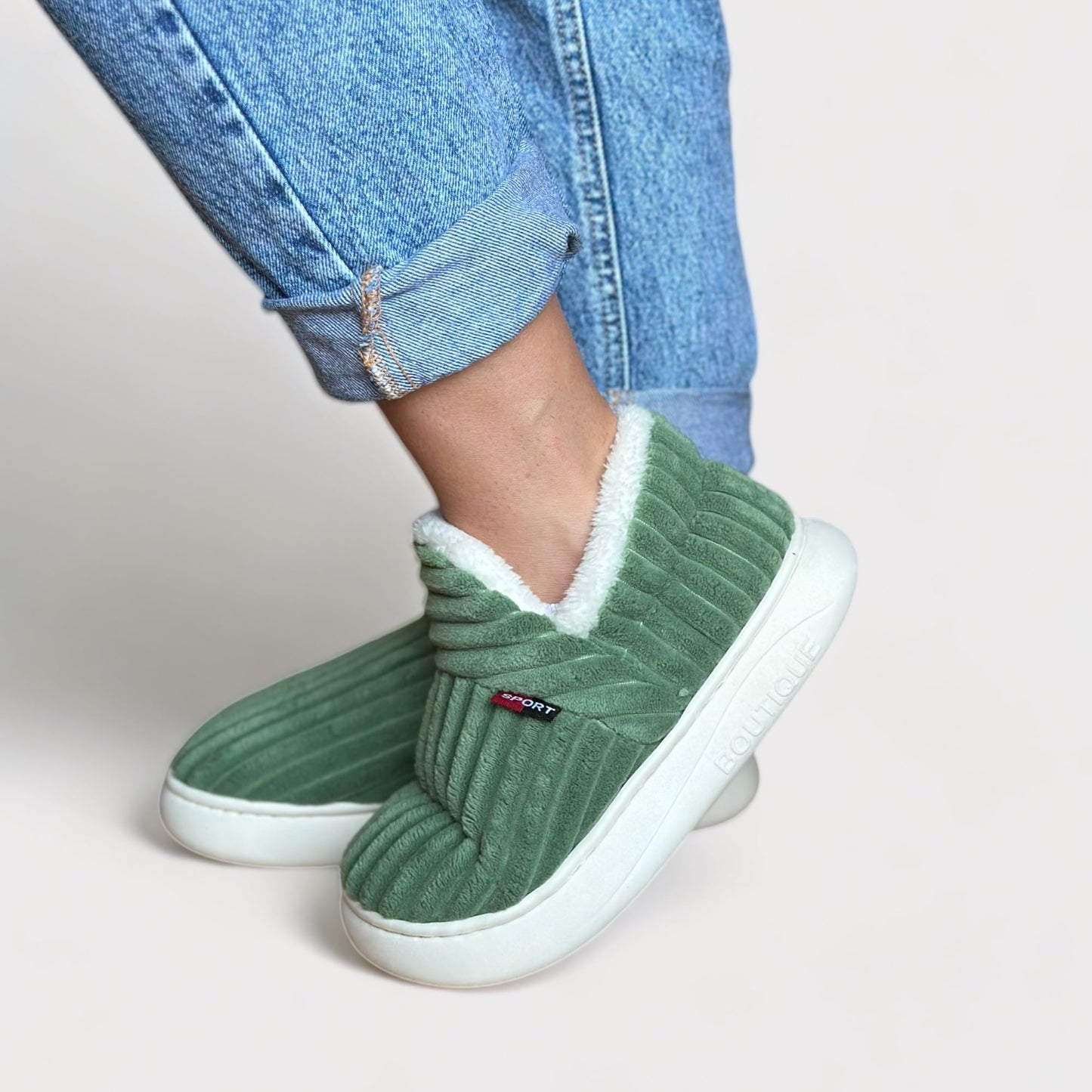 CozySole™ | Therapeutische Flauschige Fleece Winterbesen | 1+1 GRATIS - Finezo.de
