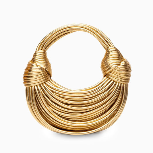 Evelina | Goldene Luxushandtasche - Finezo.de