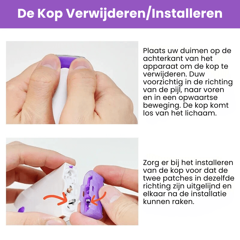 Flawless™ | Schmerzfreies Haarentfernungsgerät - Finezo.de