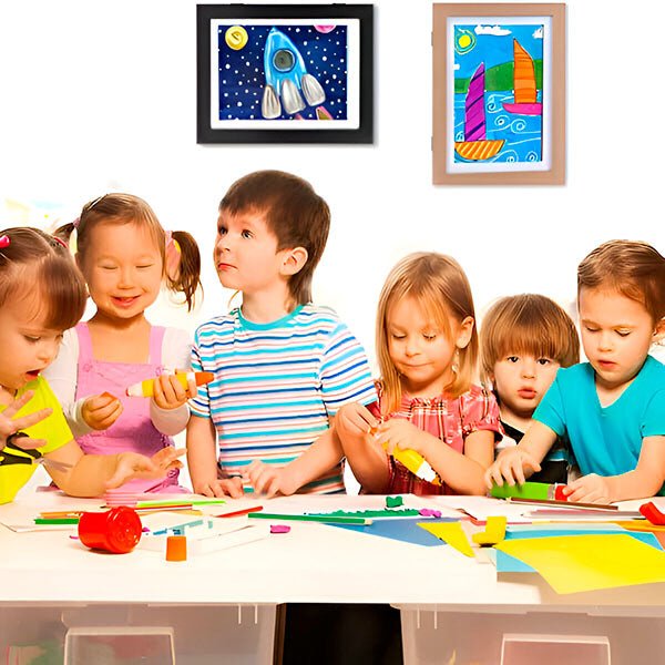 PaintFrame™ | Aufbewahrungsrahmen für Kinderkunst | 50% RABATT - Finezo.de