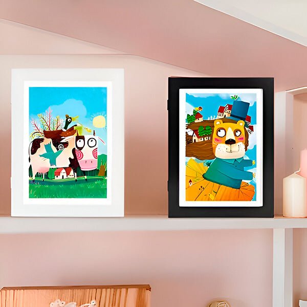 PaintFrame™ | Aufbewahrungsrahmen für Kinderkunst | 50% RABATT - Finezo.de