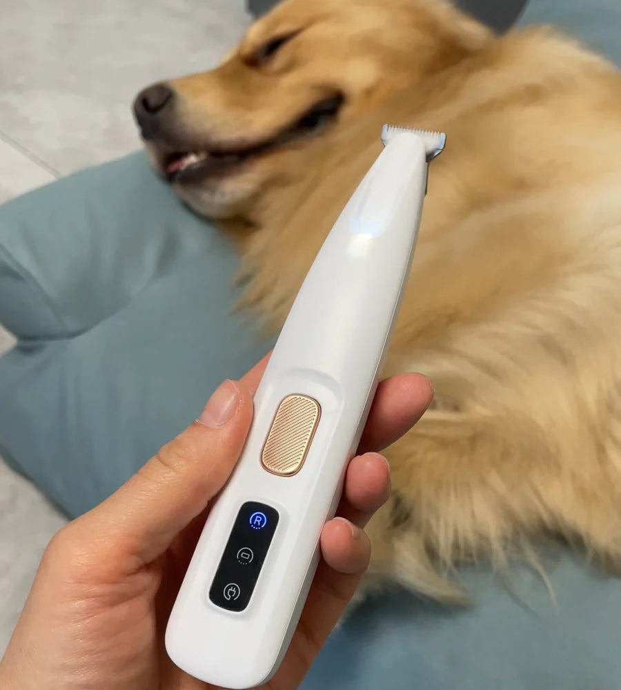 PerfectPaw™ | Tierhaartrimmer mit LED-Licht | 50% RABATT