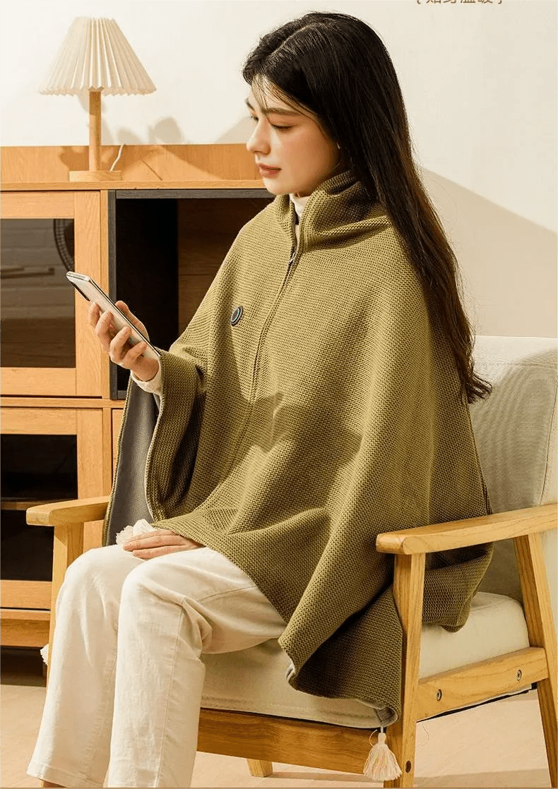 HeatWrap™ | Tragbarer USB beheizter Schal Decke | 50% RABATT - Finezo.de