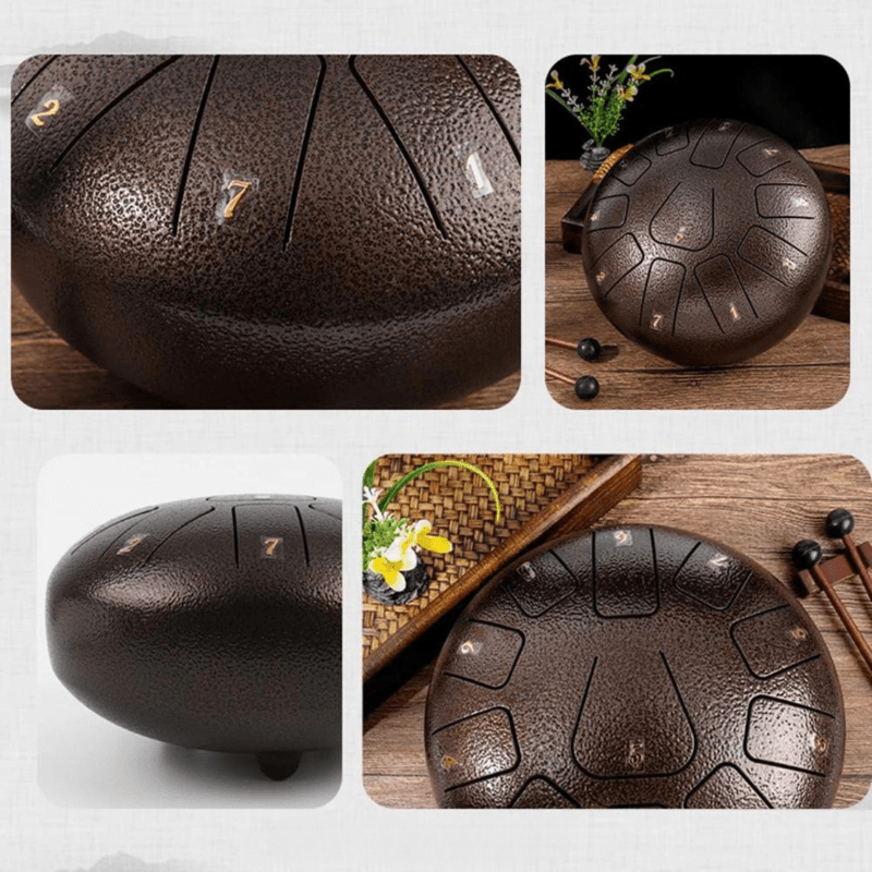 HarmonyDrum™ | Stahlzungen - Trommel für musikalische Meditation und kreative Ausdrucksform | 50% RABATT - Finezo.de