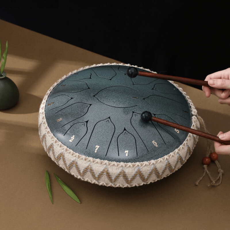 HarmonyDrum™ | Stahlzungen - Trommel für musikalische Meditation und kreative Ausdrucksform | 50% RABATT - Finezo.de