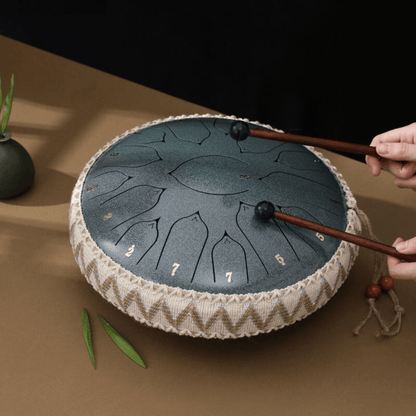 HarmonyDrum™ | Stahlzungen - Trommel für musikalische Meditation und kreative Ausdrucksform | 50% RABATT - Finezo.de