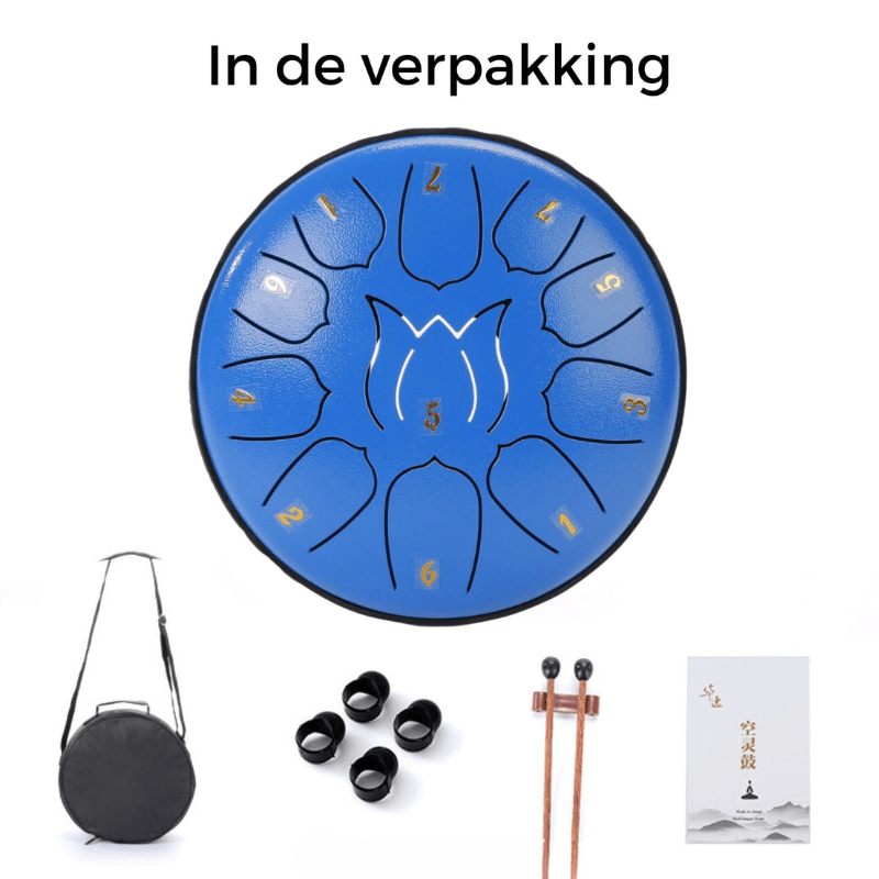 HarmonyDrum™ | Stahlzungen - Trommel für musikalische Meditation und kreative Ausdrucksform | 50% RABATT - Finezo.de