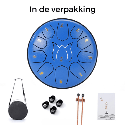 HarmonyDrum™ | Stahlzungen - Trommel für musikalische Meditation und kreative Ausdrucksform | 50% RABATT - Finezo.de
