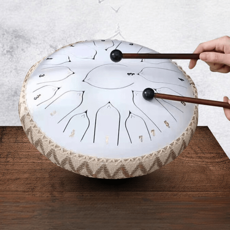 HarmonyDrum™ | Stahlzungen - Trommel für musikalische Meditation und kreative Ausdrucksform | 50% RABATT - Finezo.de