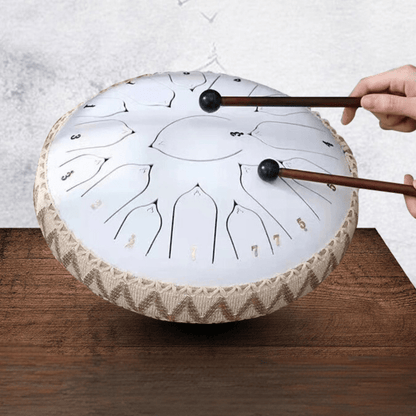 HarmonyDrum™ | Stahlzungen - Trommel für musikalische Meditation und kreative Ausdrucksform | 50% RABATT - Finezo.de