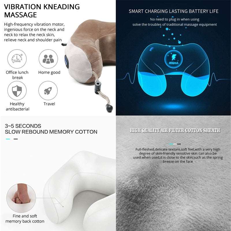 Sooth™ | wiederaufladbares Nackenmassagerät | 50% RABATT - Finezo.de