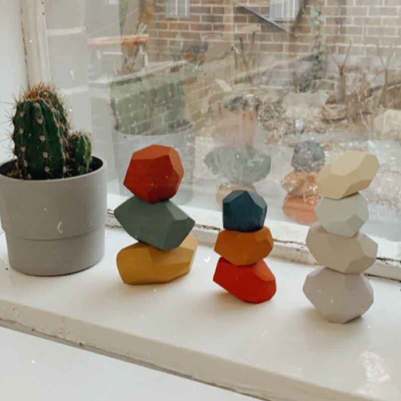 Woodies™ | Montessori Bauklötze - Nordic - Finezo.de