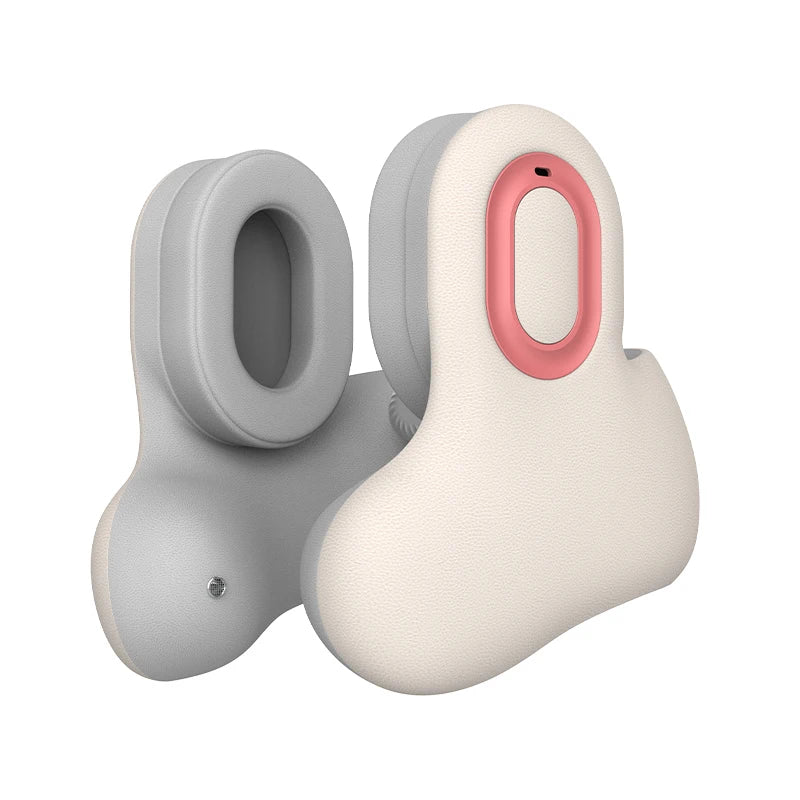 2 - in - 1 Multifunktionales Geräuschunterdrückendes Musik - Nackenstützkissen mit Heißkompression, Vibration, Neuartiges Gadget zur Geräuschreduzierung und Massage - Finezo.de