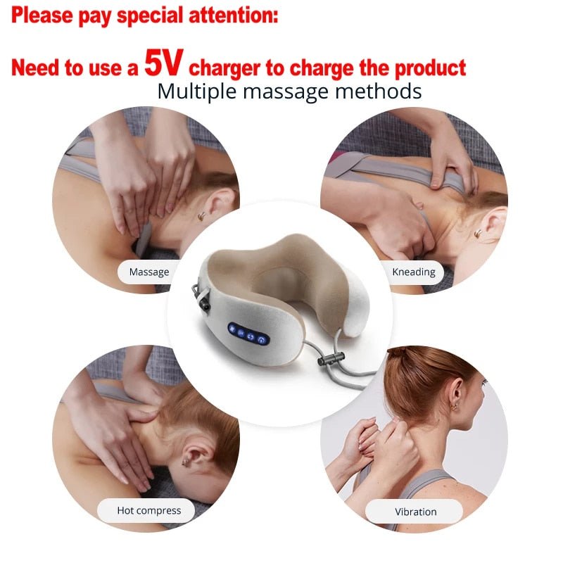Sooth™ | wiederaufladbares Nackenmassagerät | 50% RABATT - Finezo.de