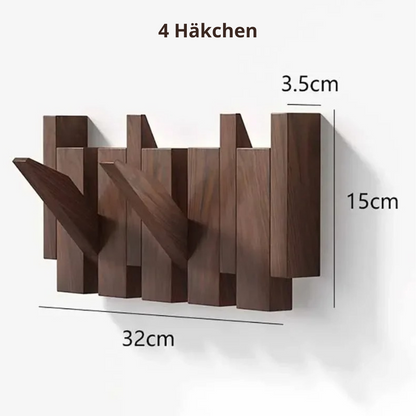 OakHold™ | Handgefertigter Garderobenständer im Pianodesign | 50% RABATT