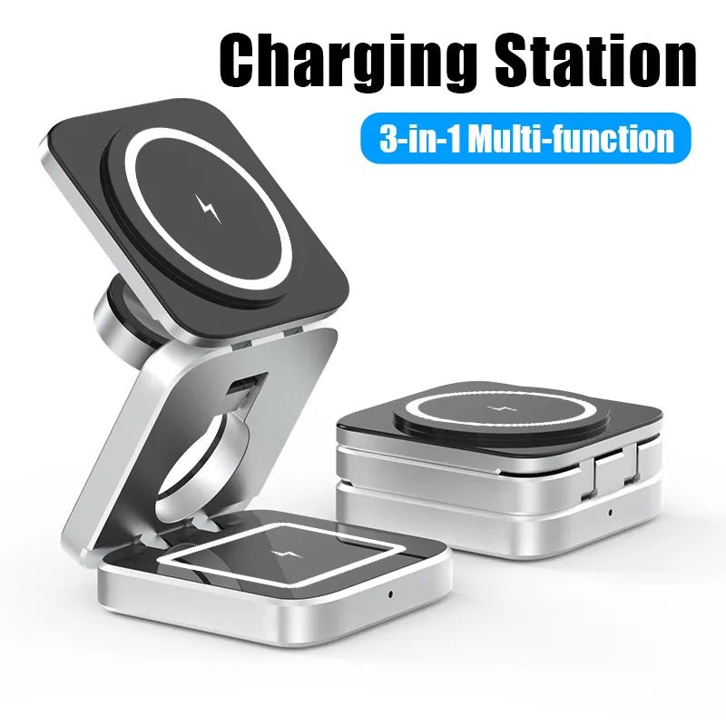 MultichargePro™ | Faltbare 3 - in - 1 Ladestation | 50 % RABATT - Finezo.de
