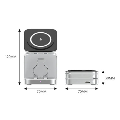 MultichargePro™ | Faltbare 3 - in - 1 Ladestation | 50 % RABATT - Finezo.de