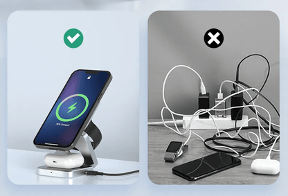 MultichargePro™ | Faltbare 3 - in - 1 Ladestation | 50 % RABATT - Finezo.de