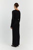 Mary™ | Gestricktes Midi-Kleid mit V-Ausschnitt | 50% RABATT