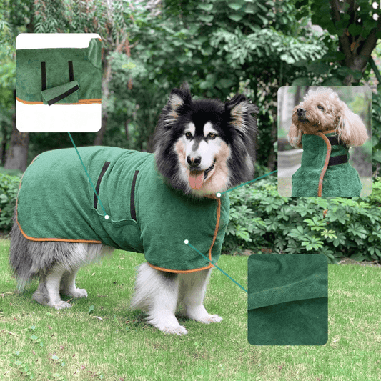 Dry coat™ | Schnell trocknendes Hundetuch - Finezo.de