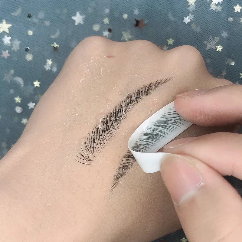 BrowLuxe™ | 4D Waterproof Eyebrow Tattoo Stickers - 1+1 GRATIS - Finezo.de
