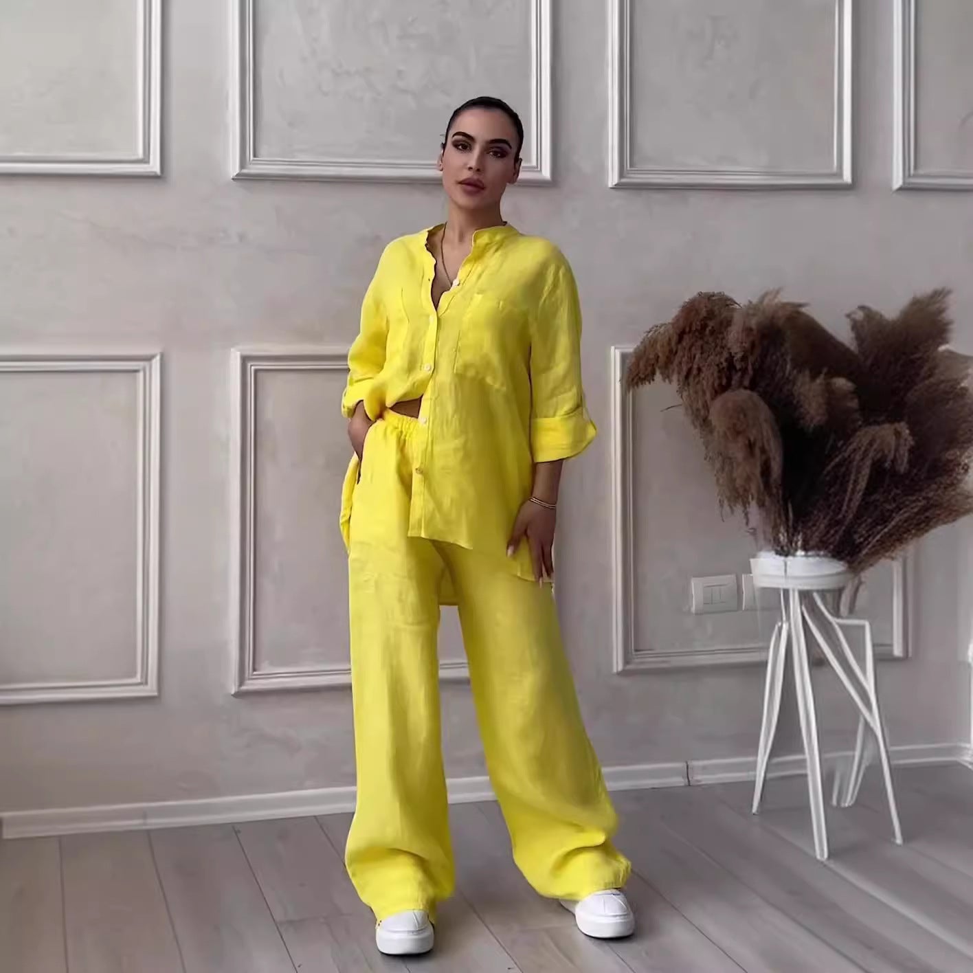 Kelen™ | Urban Stilvolles Hemd und Hosen - Set | 50% RABATT - Finezo.de