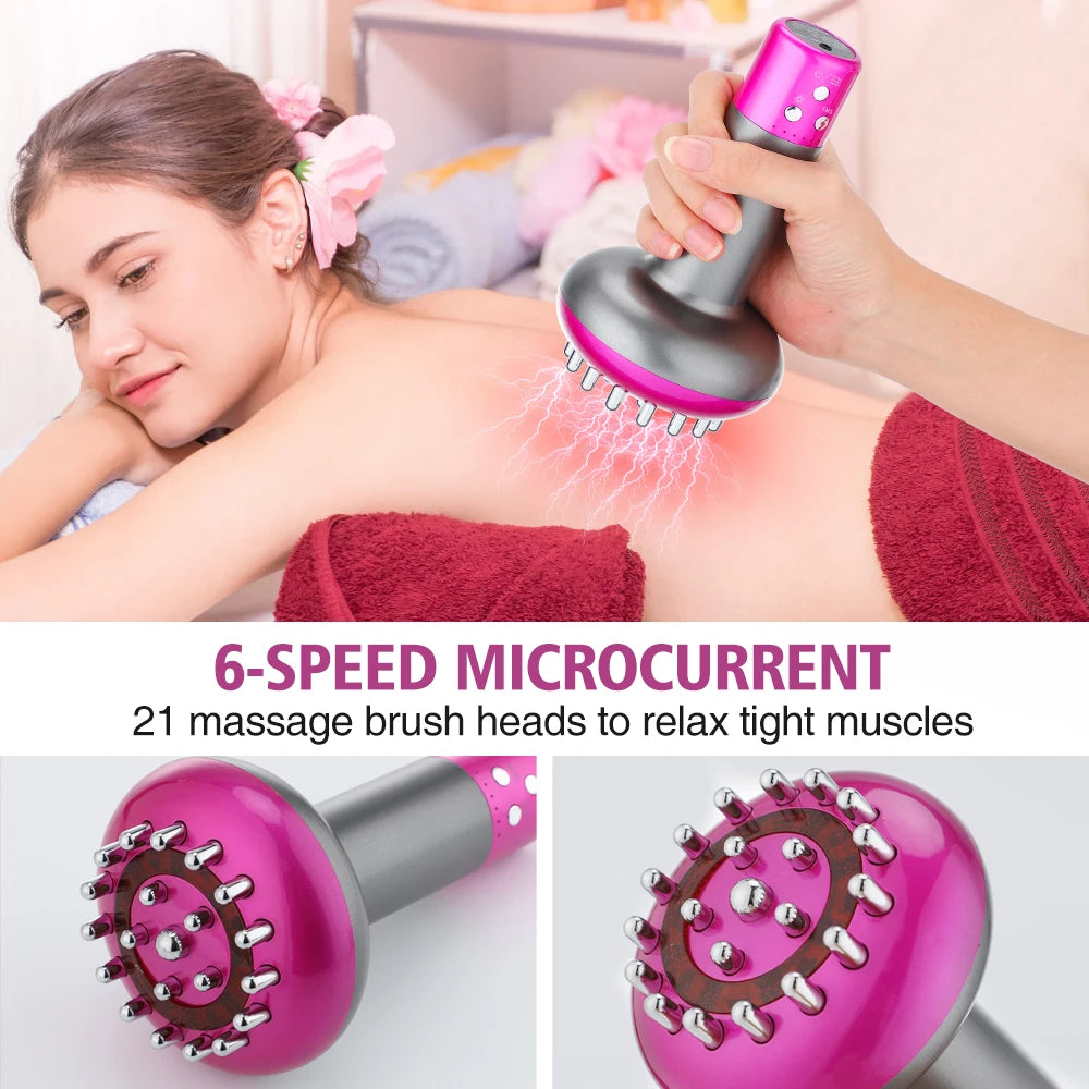 Guasha™ | Drahtloser Meridianstimulator mit rotem Licht & Wärmekompression | 50% RABATT