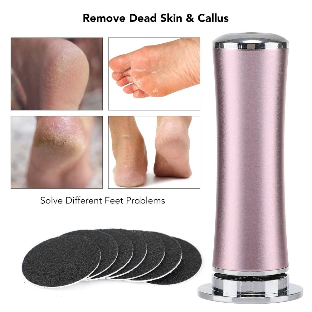 FootCare™️ | Elektrische Eeltvijl – Für samtweiche Füße im Handumdrehen | 50% RABATT - Finezo.de