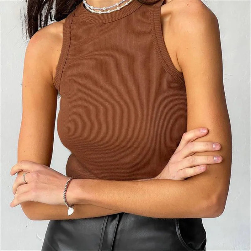 Élise™ | Ärmelloses lässiges Tanktop