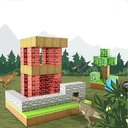 MagnetBuilder™ | Minecraft Thema DIY Magnetische Blöcke | 50% RABATT - Finezo.de