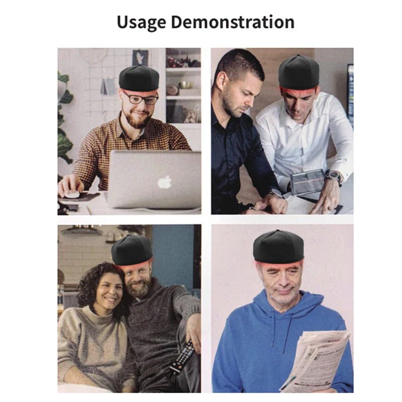 GrowHat™ | Red Light Hair Growth Cap | 50% RABATT - Finezo.de