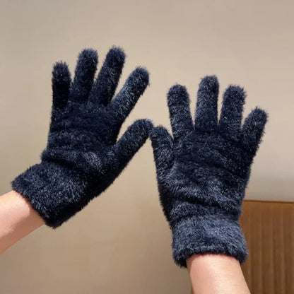 Finezo | Samtplüchvolle Winterhandschuhe - Finezo.de