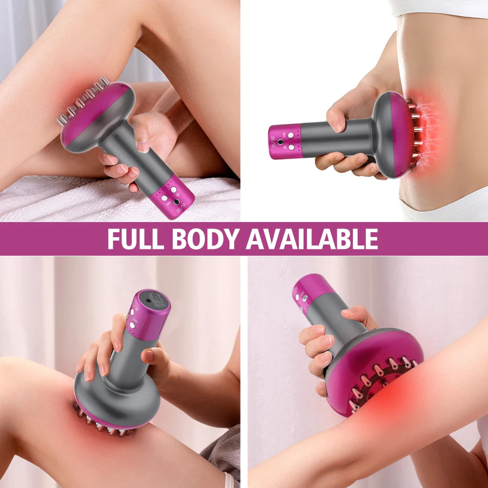 Guasha™ | Drahtloser Meridianstimulator mit rotem Licht & Wärmekompression | 50% RABATT