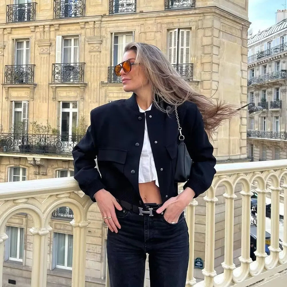 Mila™ | Stilvolle Bomberjacke