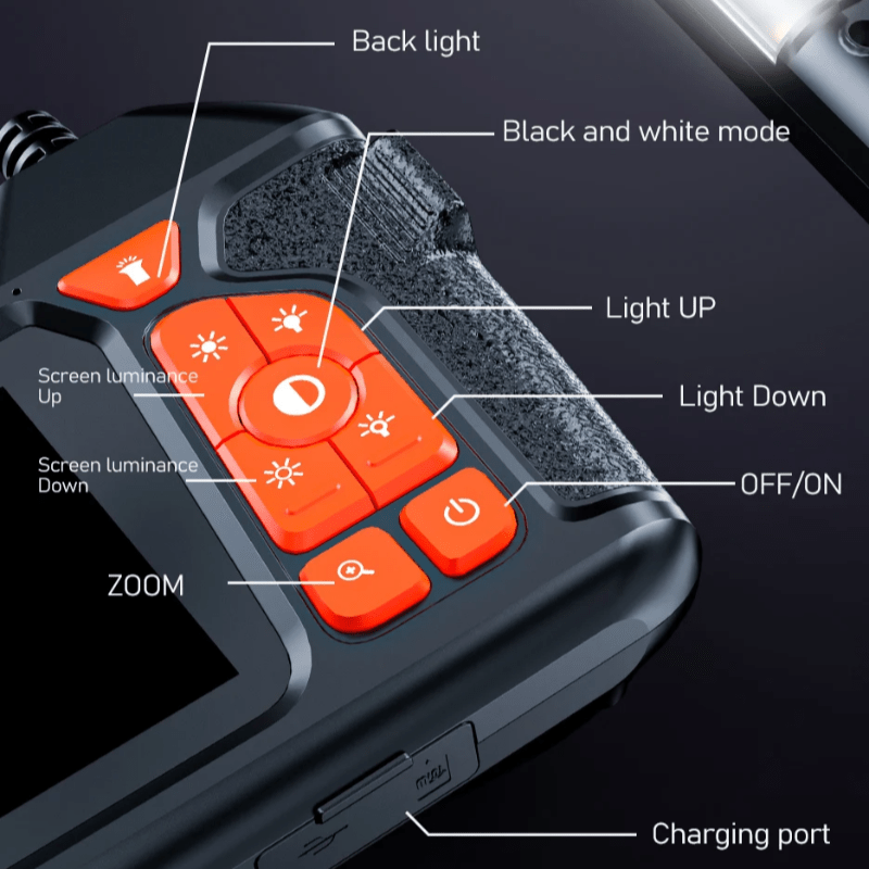Borescope™ | Industrielle Endoskop Kamera Mit LED Licht - Finezo.de