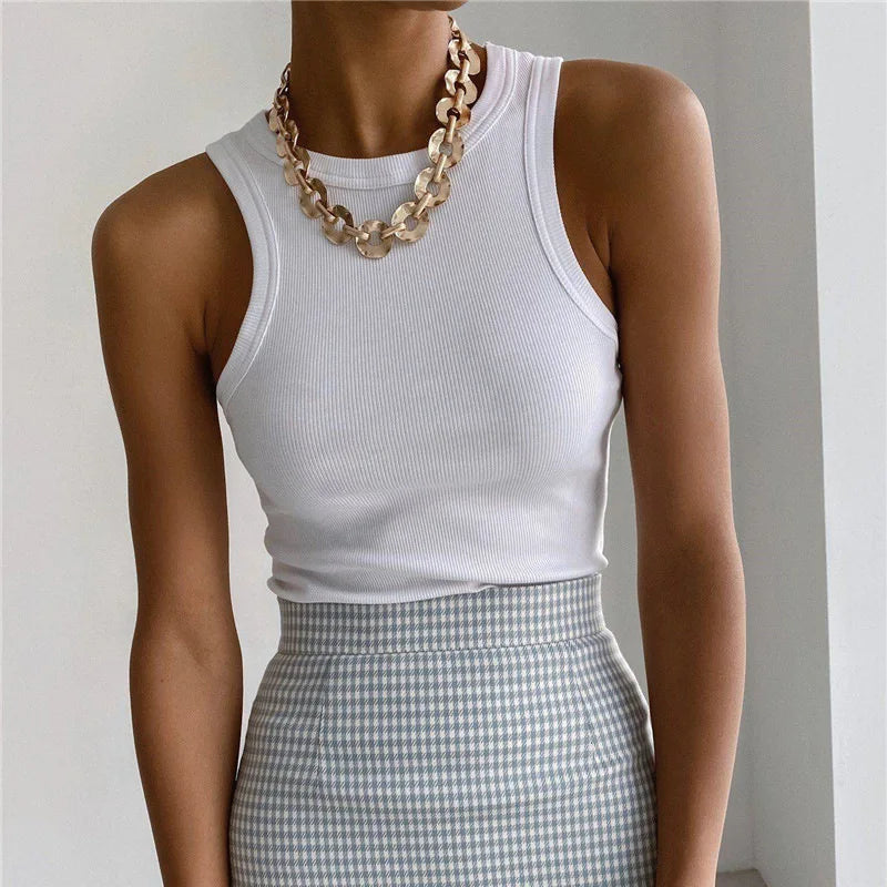 Élise™ | Ärmelloses lässiges Tanktop