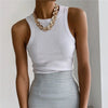 Élise™ | Ärmelloses lässiges Tanktop