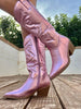 Grace™ | elegante metallische Cowboy-Stiefel | 50% RABATT