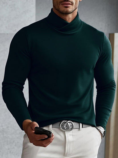 Finezo | Stylischer Männer - Rollkragenpullover - Finezo.de