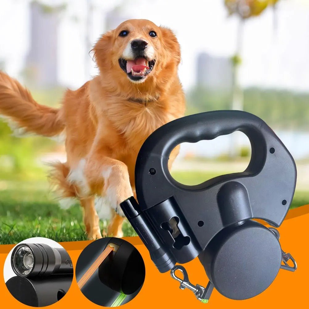 DoubleLeash™ | 2 Hunde gleichzeitig ausführen, ohne sich zu verheddern | 50% RABATT - Finezo.de