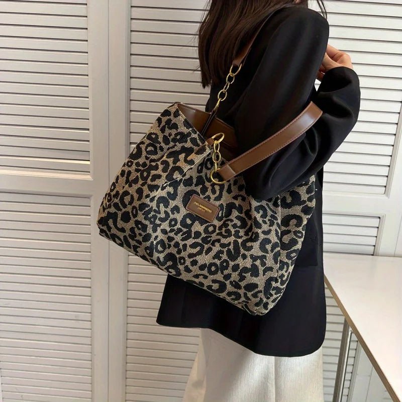 Leopard Luxe™ | modische Leopardenprint Umhängetasche | 50% RABATT - Finezo.de