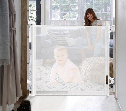 BabyGate™ | Zusammenklappbares Tor | Verstellbares Treppenschutzgitter - Finezo.de