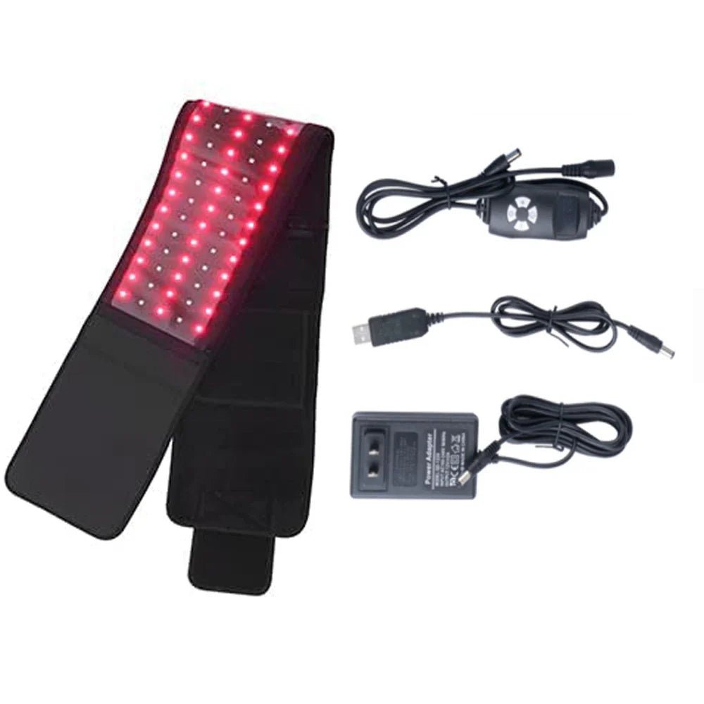 Redlight™ | Ihr täglicher Begleiter für mehr Entspannung – Flexibler Rot - & Infrarot - Lichtgürtel - Finezo.de