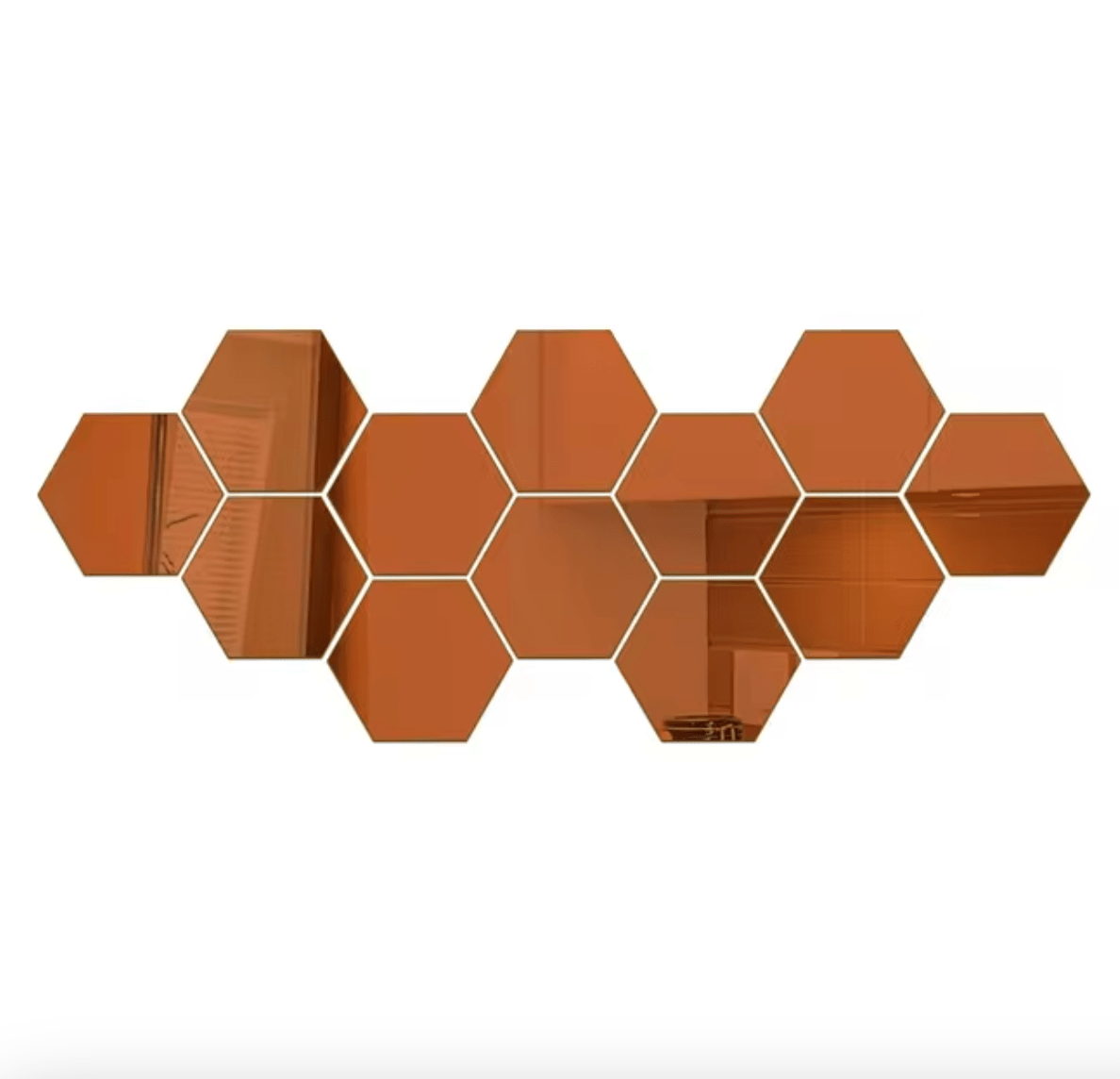 Hexmirror™ | Sechseck - Spiegel Wandaufkleber | 50% RABATT - Finezo.de