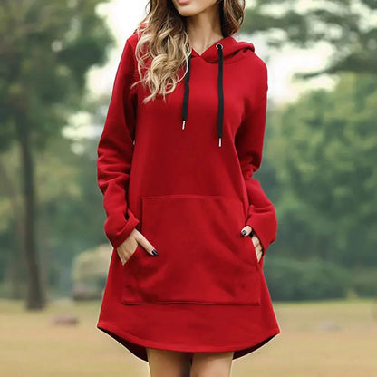 HoodieDress™ | Wärme, Stil und Komfort in einem Kleid | 50% RABATT - Finezo.de