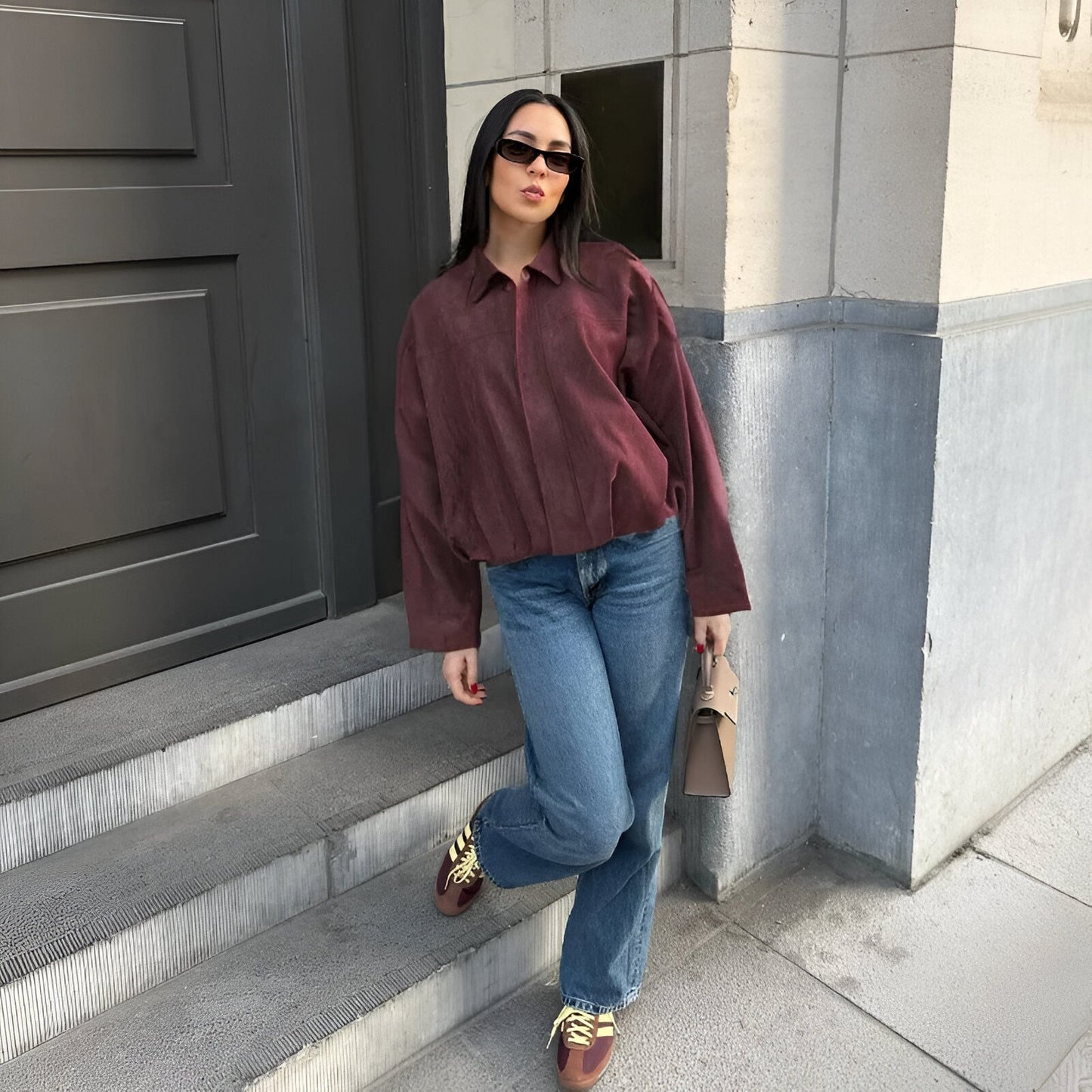 Maria™ | Trendy Bomberjacke - 50% RABATT - Finezo.de